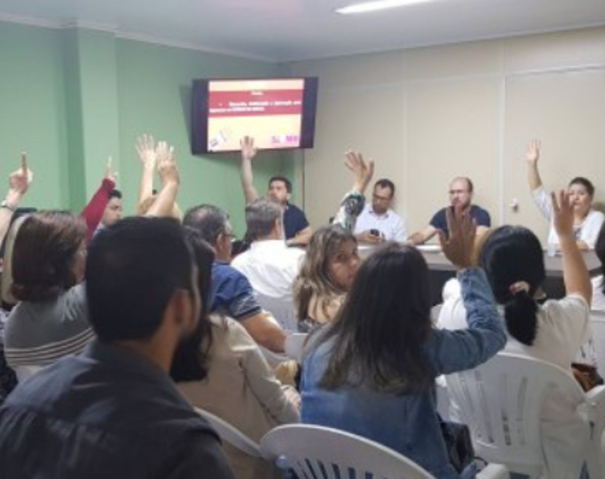 SIOMS realiza assembleia para tratar da contribuição sindical